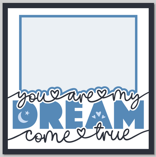 You Are My Dream Personalised Picture Frame