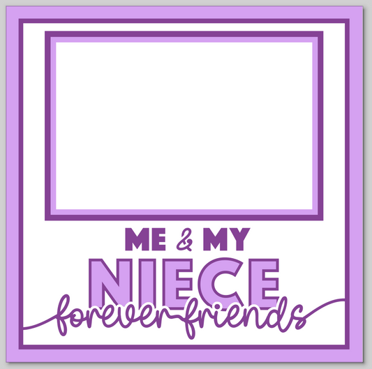 Me & My Niece Personalised Picture Frame