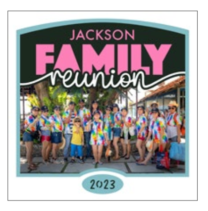 Family Reunion Personalised Picture Frame