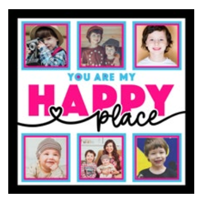 You Are My Happy Place Personalised Picture Frame