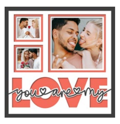 You Are My Love Personalised Picture Frame