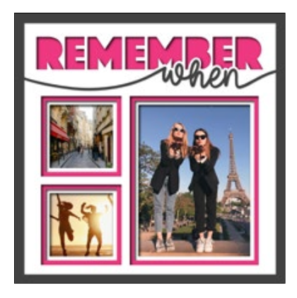 Remember When Personalised Picture Frame