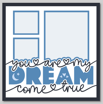 You Are My Dream Personalised Picture Frame