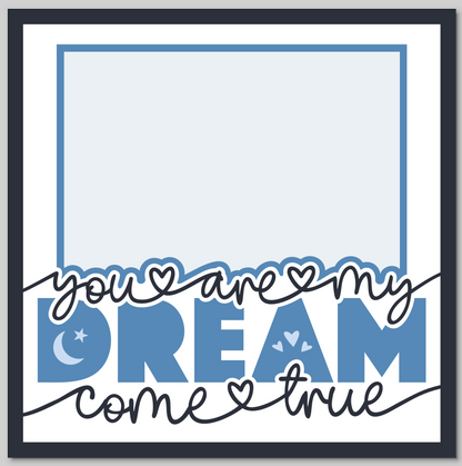 You Are My Dream Personalised Picture Frame