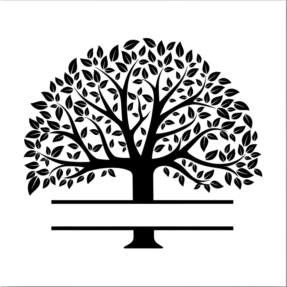 Family Tree Mirrors - Family Tree / White - Home Décor