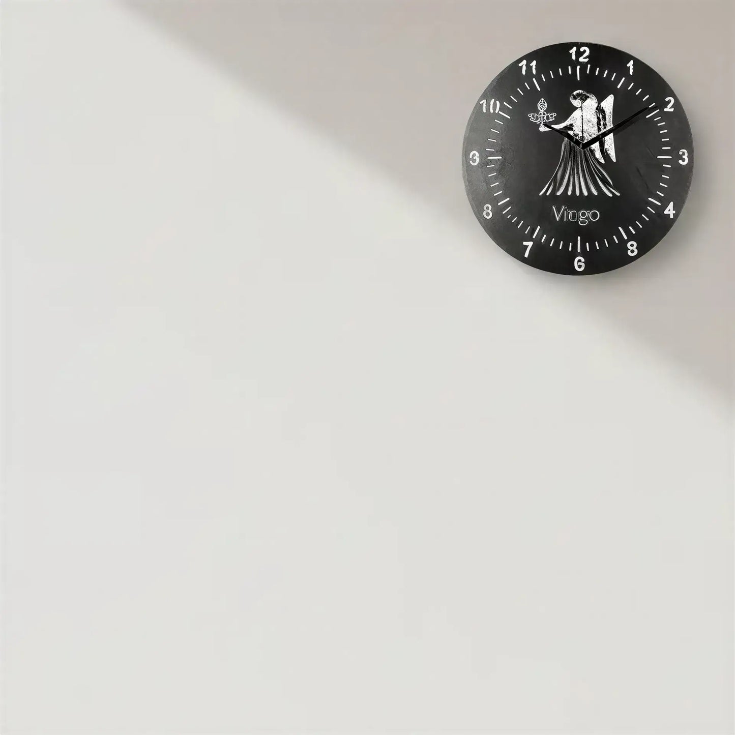 Slate Clocks - Zodiac - Numbers 4 / Virgo - Home Décor